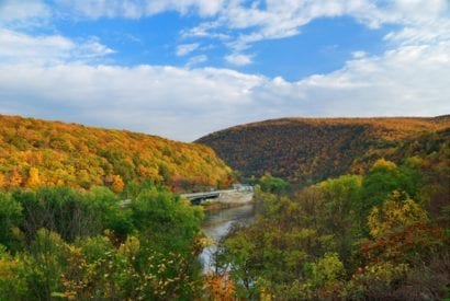 fall foliage poconos