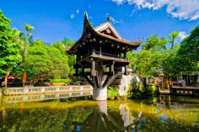 vietnam one pillar pagoda