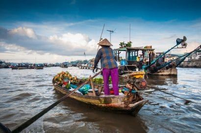 vietnam can tho floating market