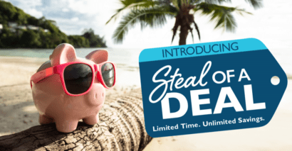 All-Time Low Prices with Steal of a Deal in Las Vegas